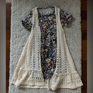 Girls Dress Set Size 7/8